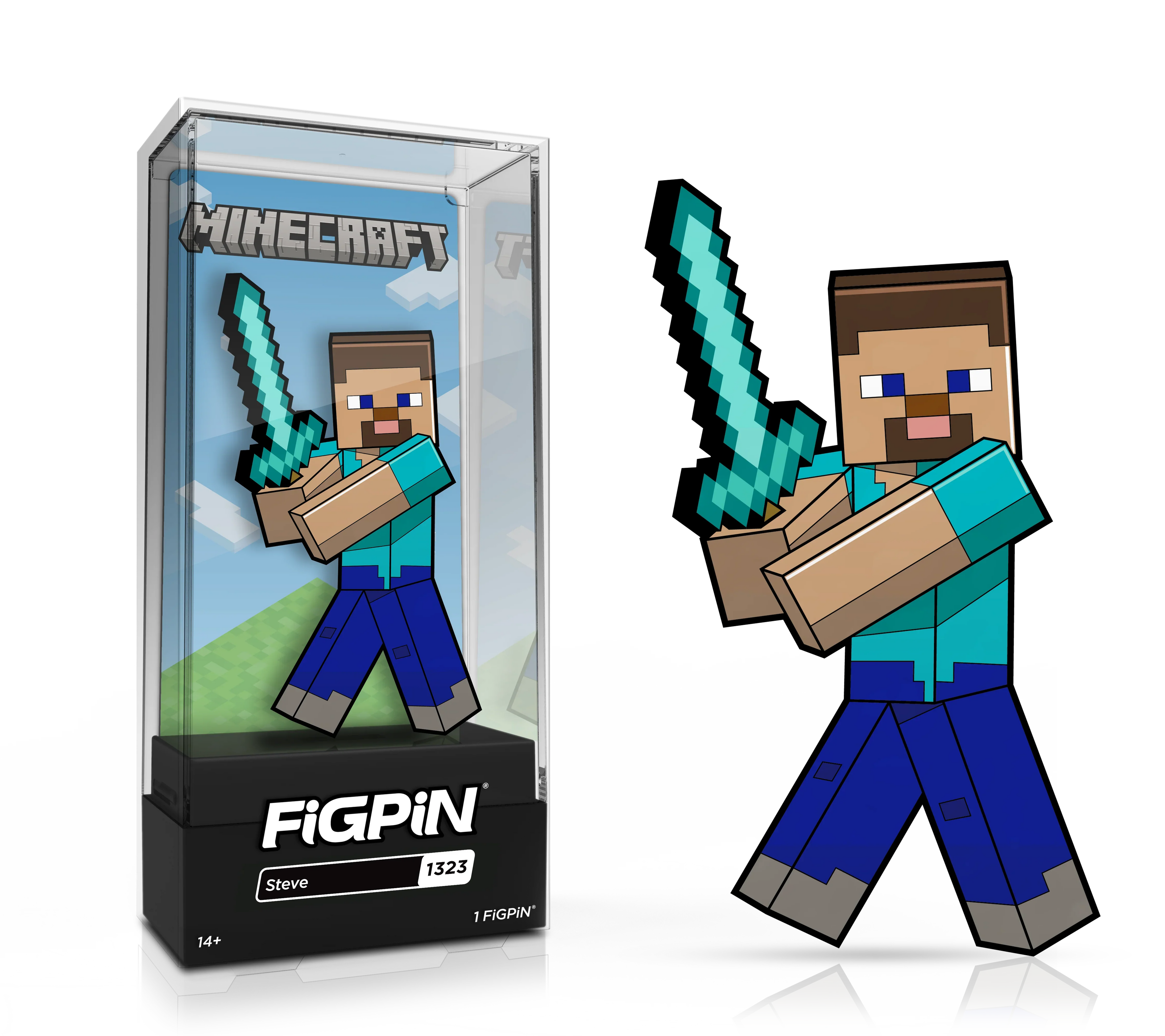FiGPiN Classic: Minecraft - Steve (1323)